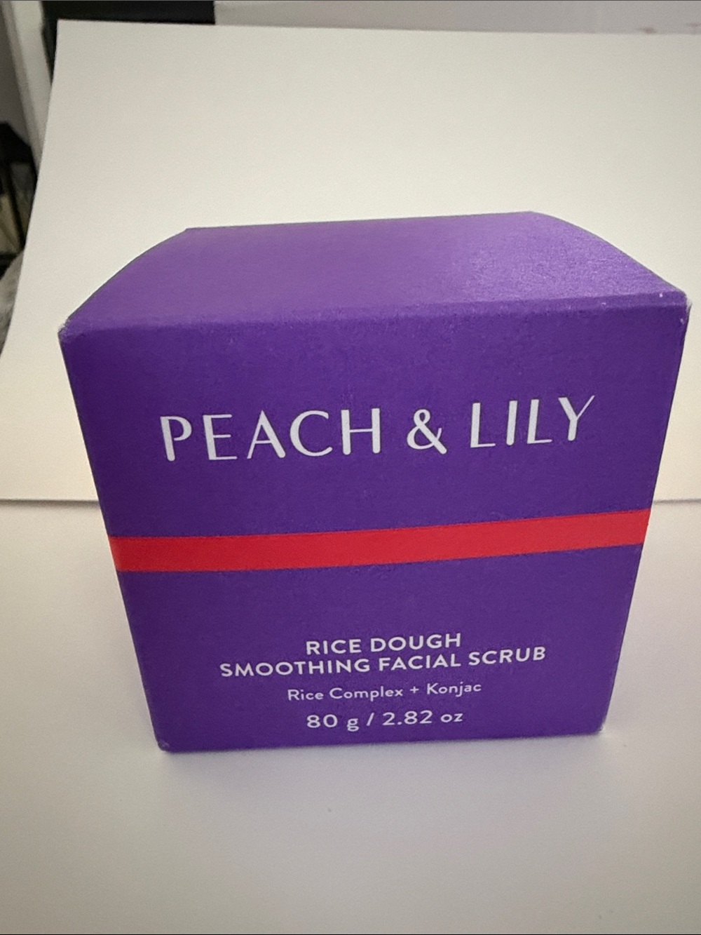 Peach & Lily Rice Dough Smoothing Facial Scrub — NIB